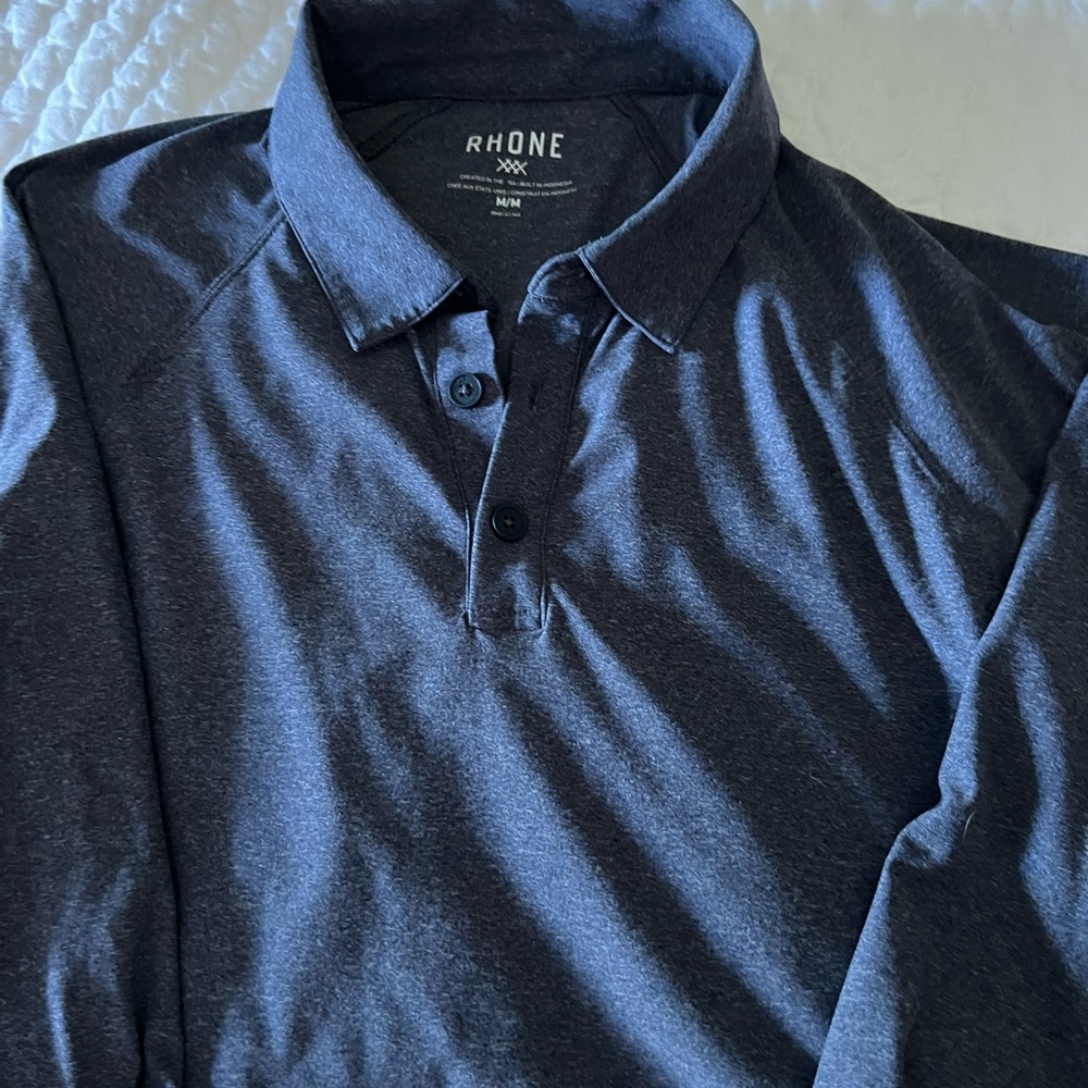 Men’s Rhône long sleeve collared shirt